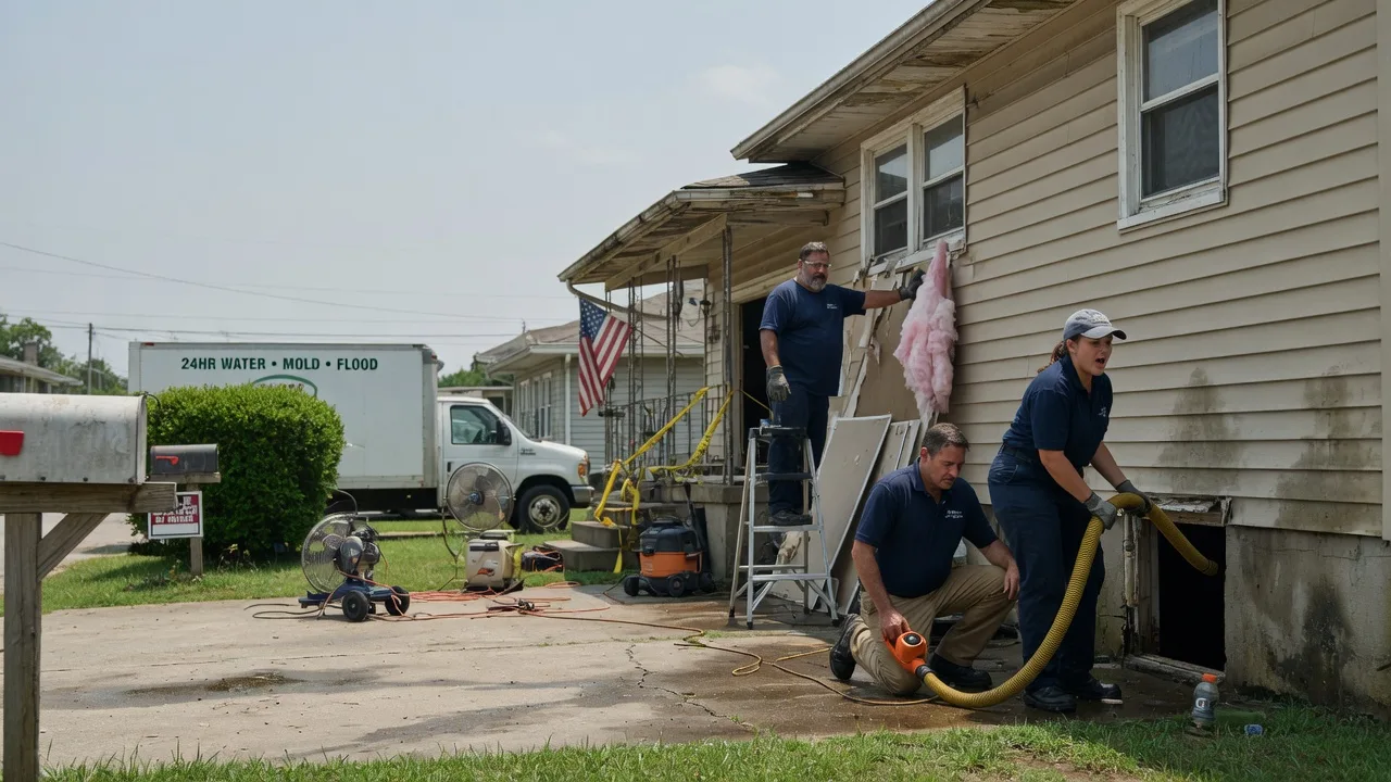 Water Damage Repair in Carney, OK near me